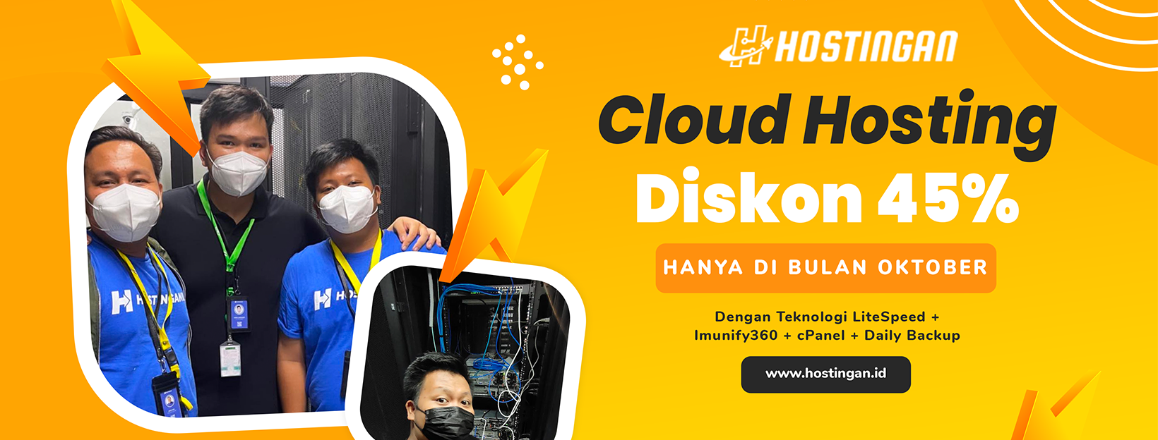 Cloud Hosting NVME Diskon 45% Berulang Oktober