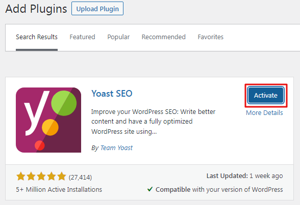 Cara Install Plugin Yoast SEO WordPress 4