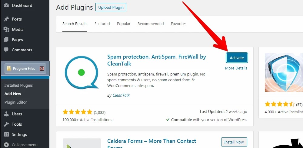 Cara Install Plugin Anti-Spam by CleanTalk 3