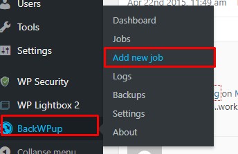 Cara Setting Plugin BackWPup WordPress