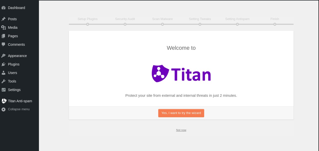 Cara Setting Plugin Titan Anti-spam & Security